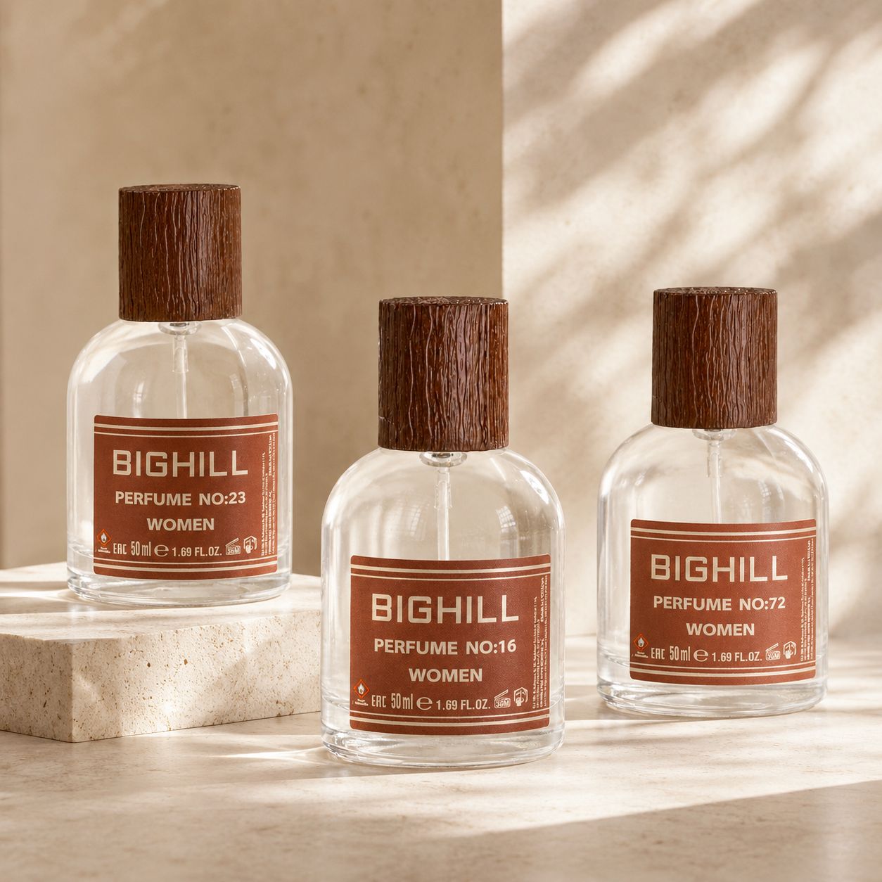 BIGHILL Women's Best Seller Fragrance Pack - (W23, W16 & W72)
