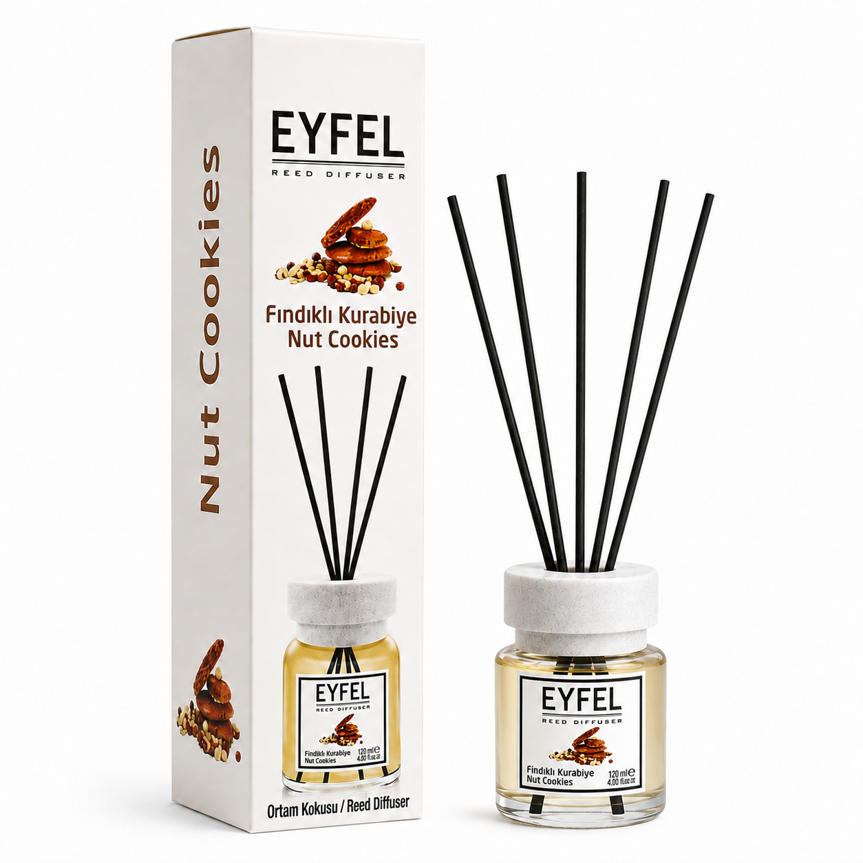 EYFEL Home Fragrance 4 Fl.Oz. – Nut Cookies