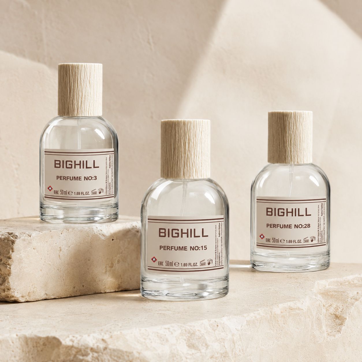 BIGHILL Unisex Best Seller Fragrance Pack - (U3, U15 & U28)