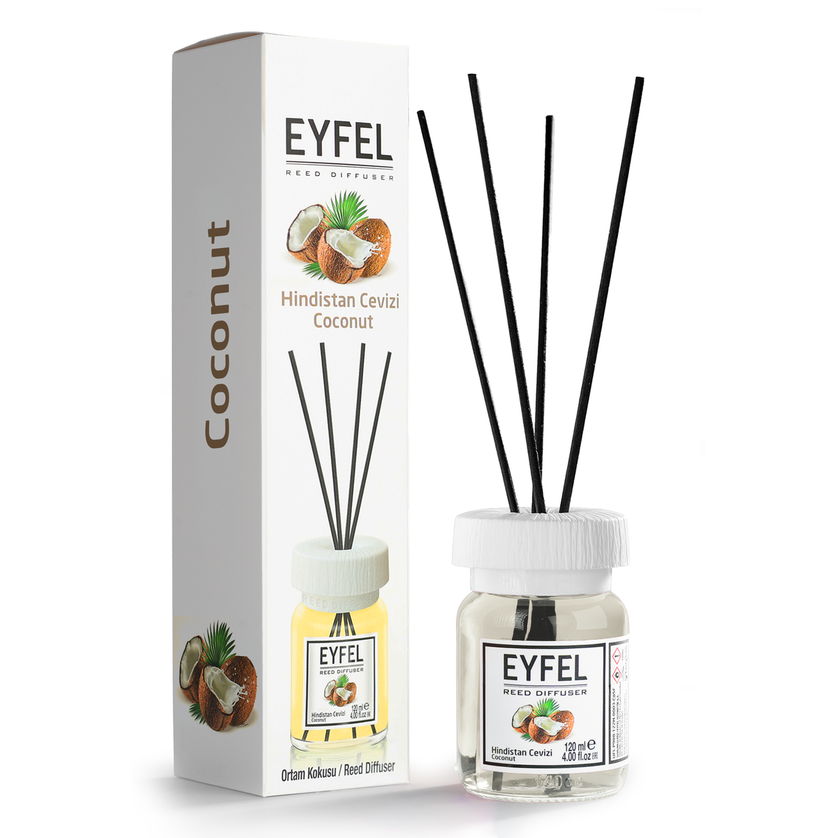 Eyfel Reed Diffuser - Coconut