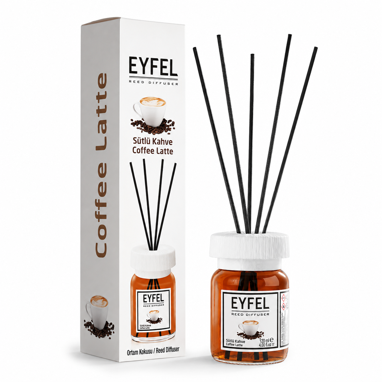EYFEL Home Fragrance 4 Fl.Oz. – Coffee Latte