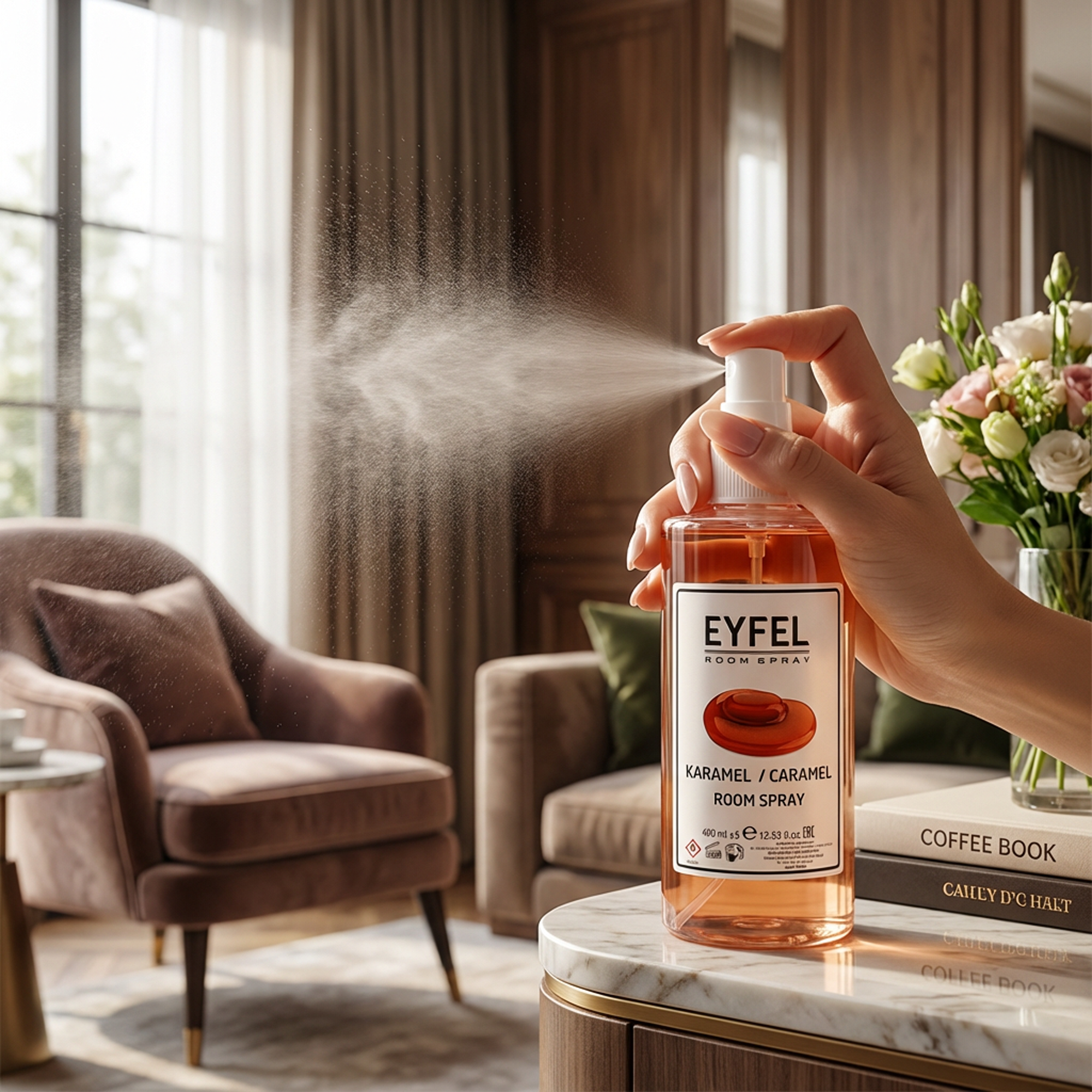 Eyfel Room Spray Caramel