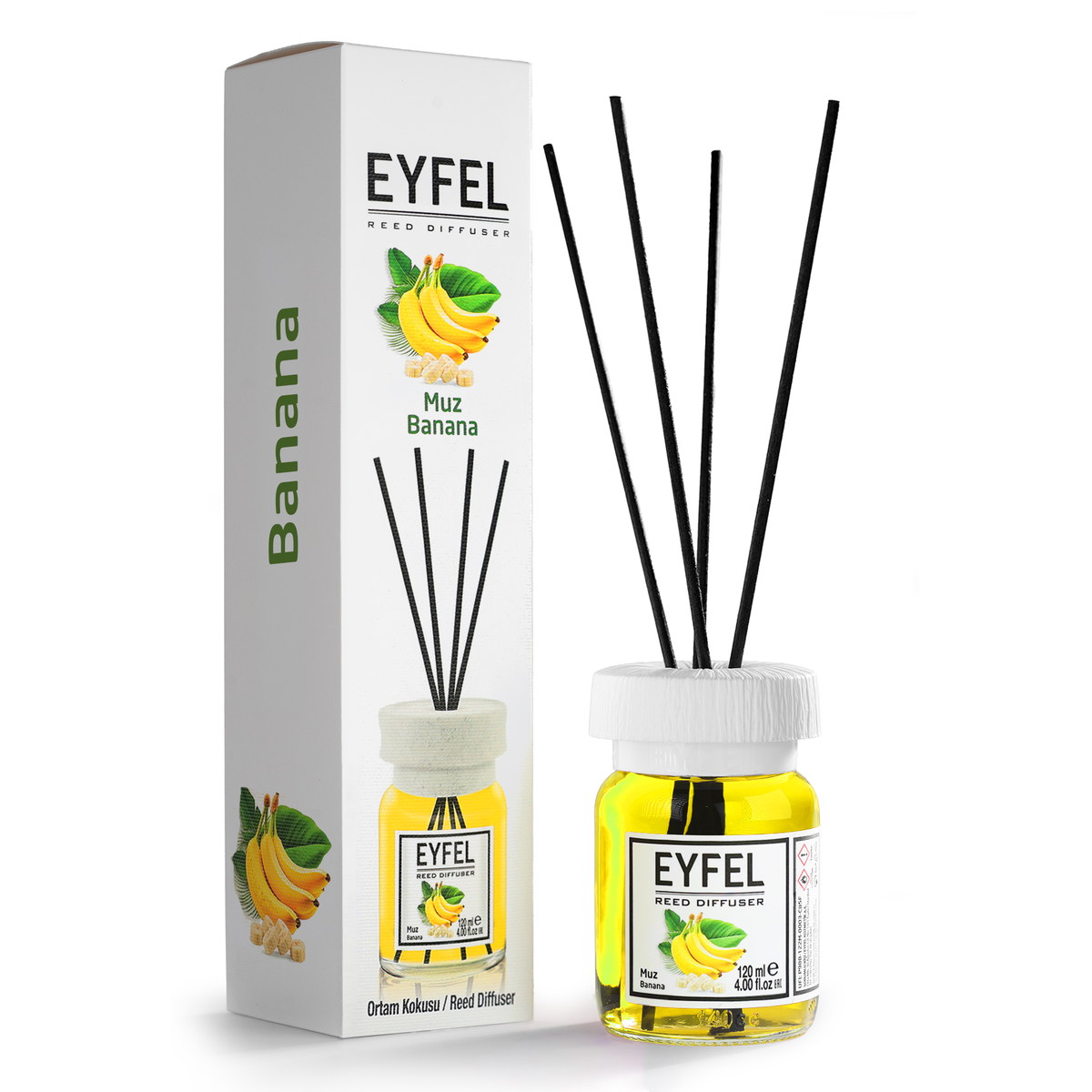 Eyfel Reed Diffuser - Banana