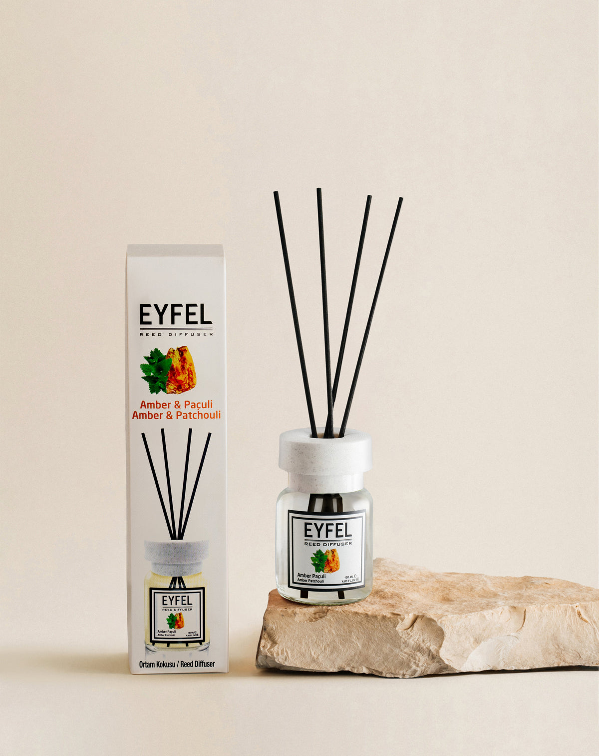 Eyfel Reed Diffuser - Amber & Patchouli