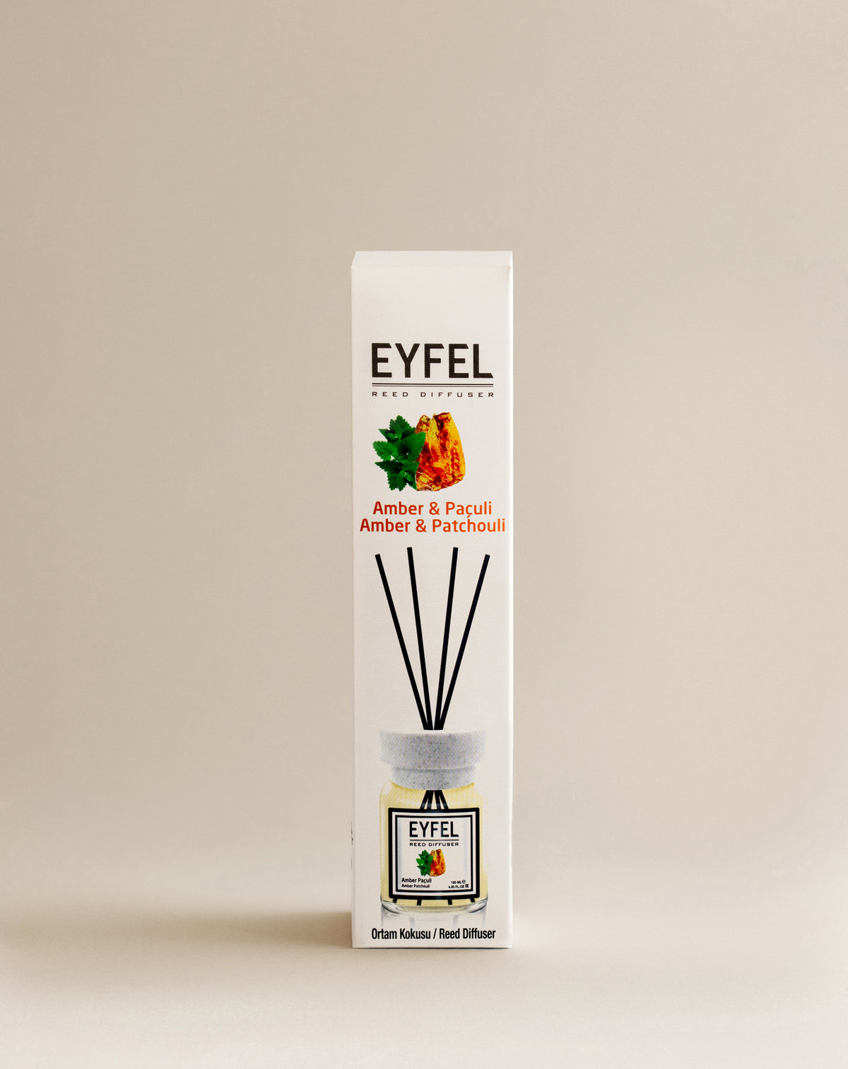 Eyfel Reed Diffuser - Amber & Patchouli