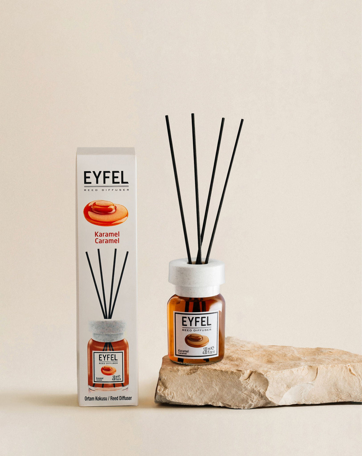 Eyfel Reed Diffuser - Caramel