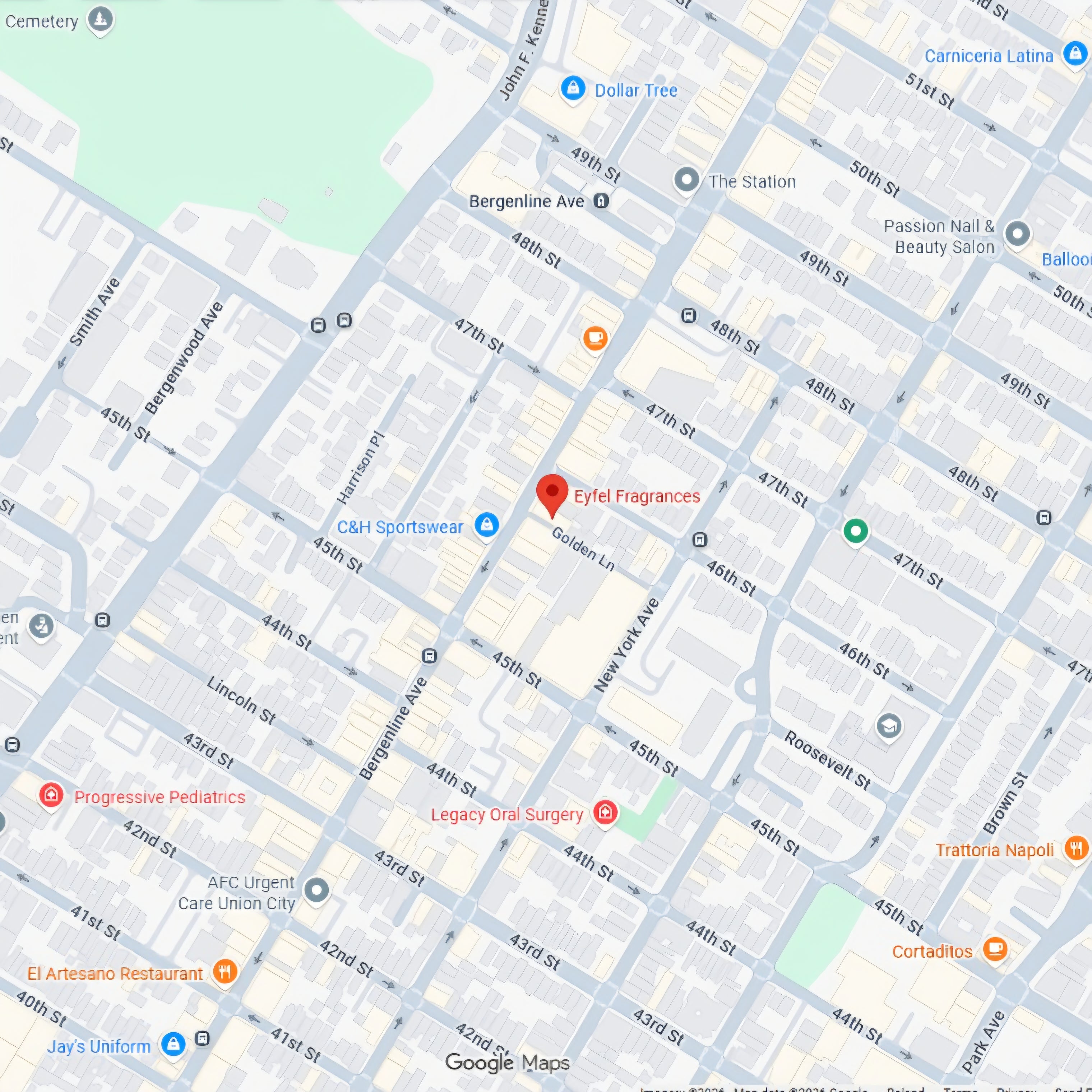 Store Locations Map