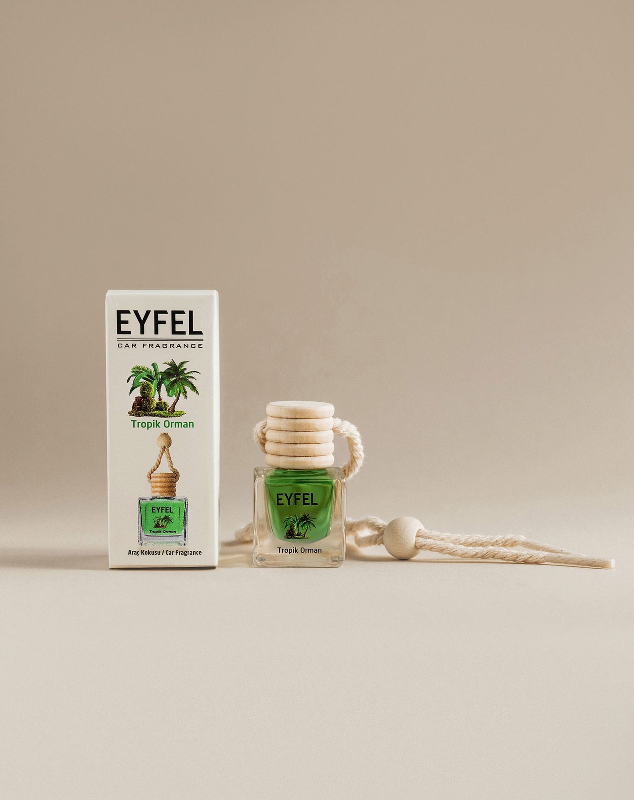Car Air Freshener - Tropical Forest