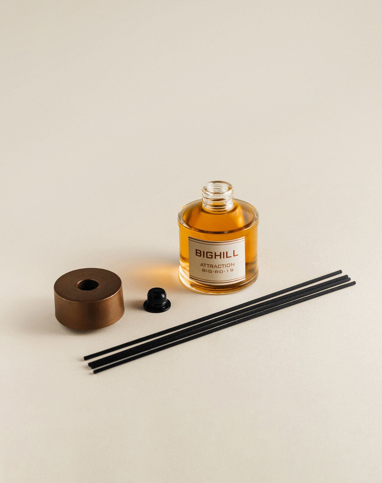Bighill 120 ml Reed Diffuser with Sticks – Attraction Home Fragrance Air Freshener