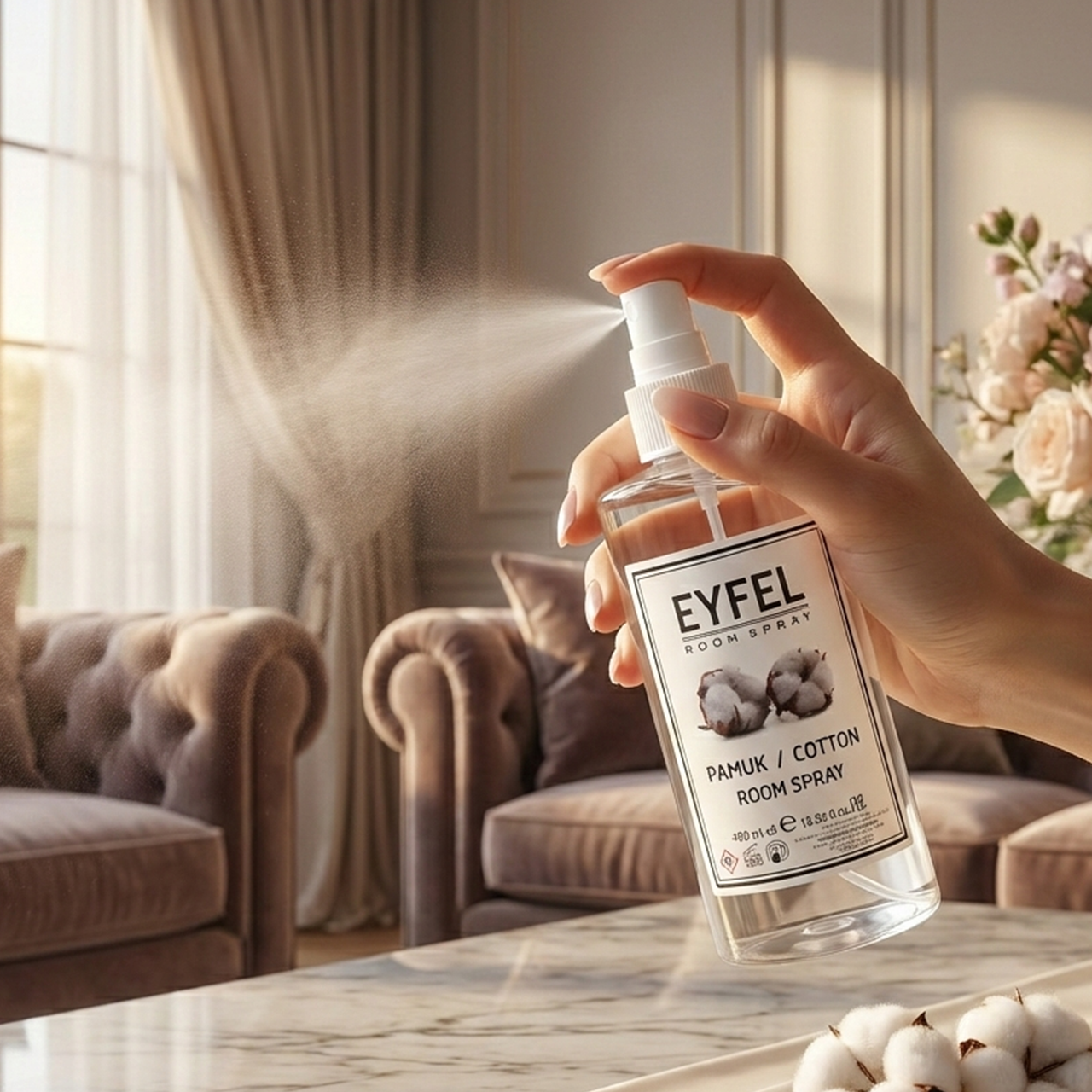 Eyfel Room Spray Cotton