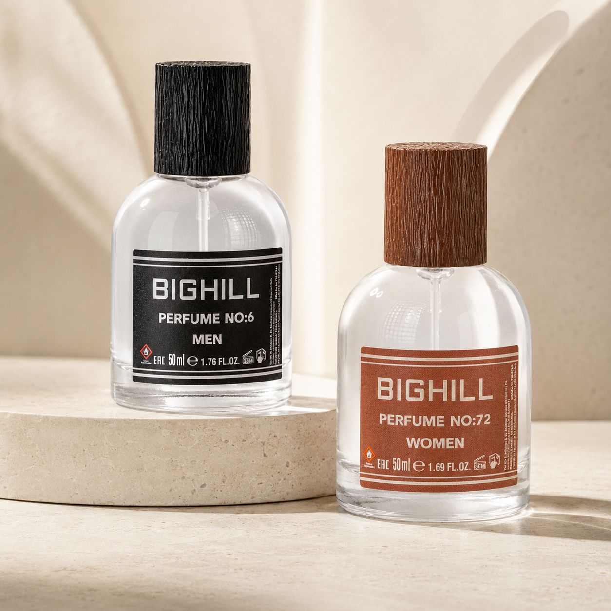 BIGHILL His & Hers Best Seller Fragrance Pack - (M6 & W72)