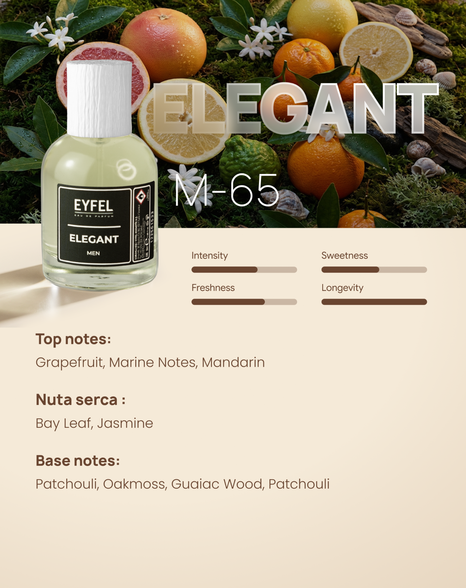EYFEL Fragrance Man - Elegant