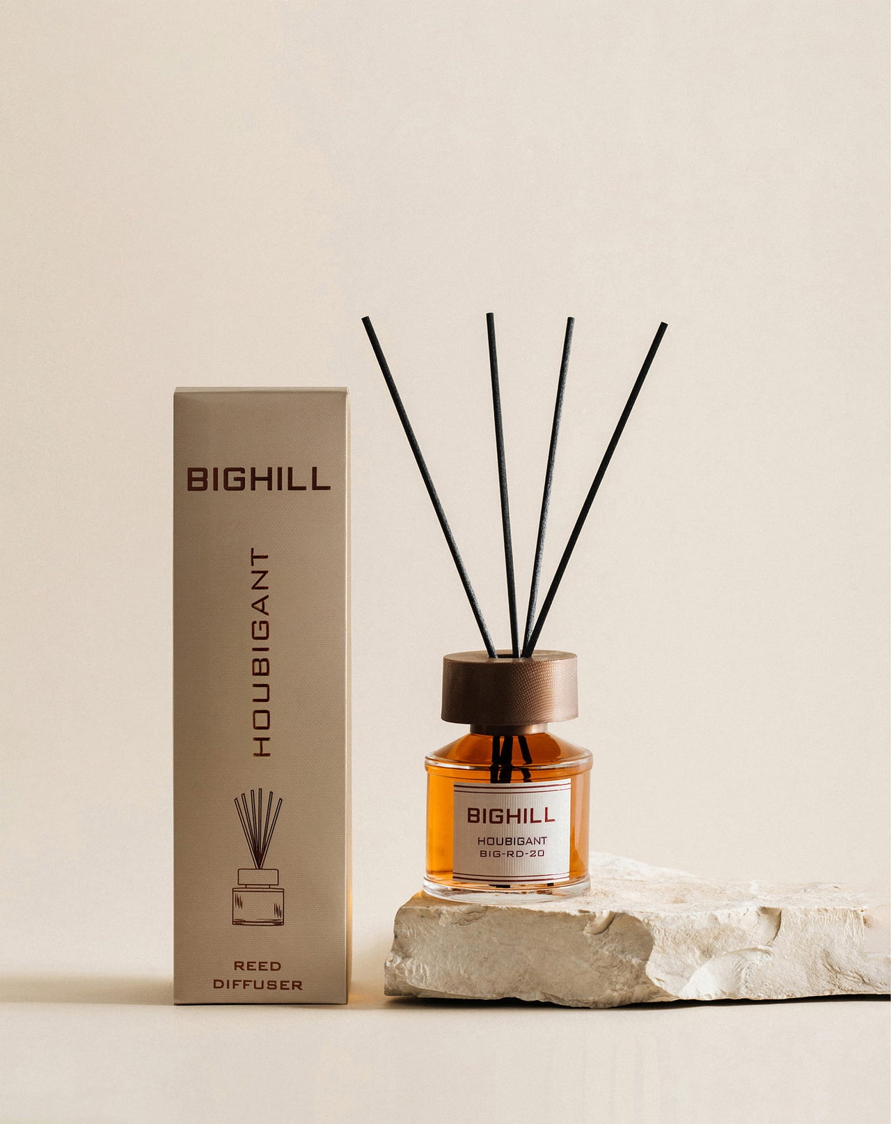 Bighill 120 ml Reed Diffuser with Sticks – Houbigant Home Fragrance Air Freshener