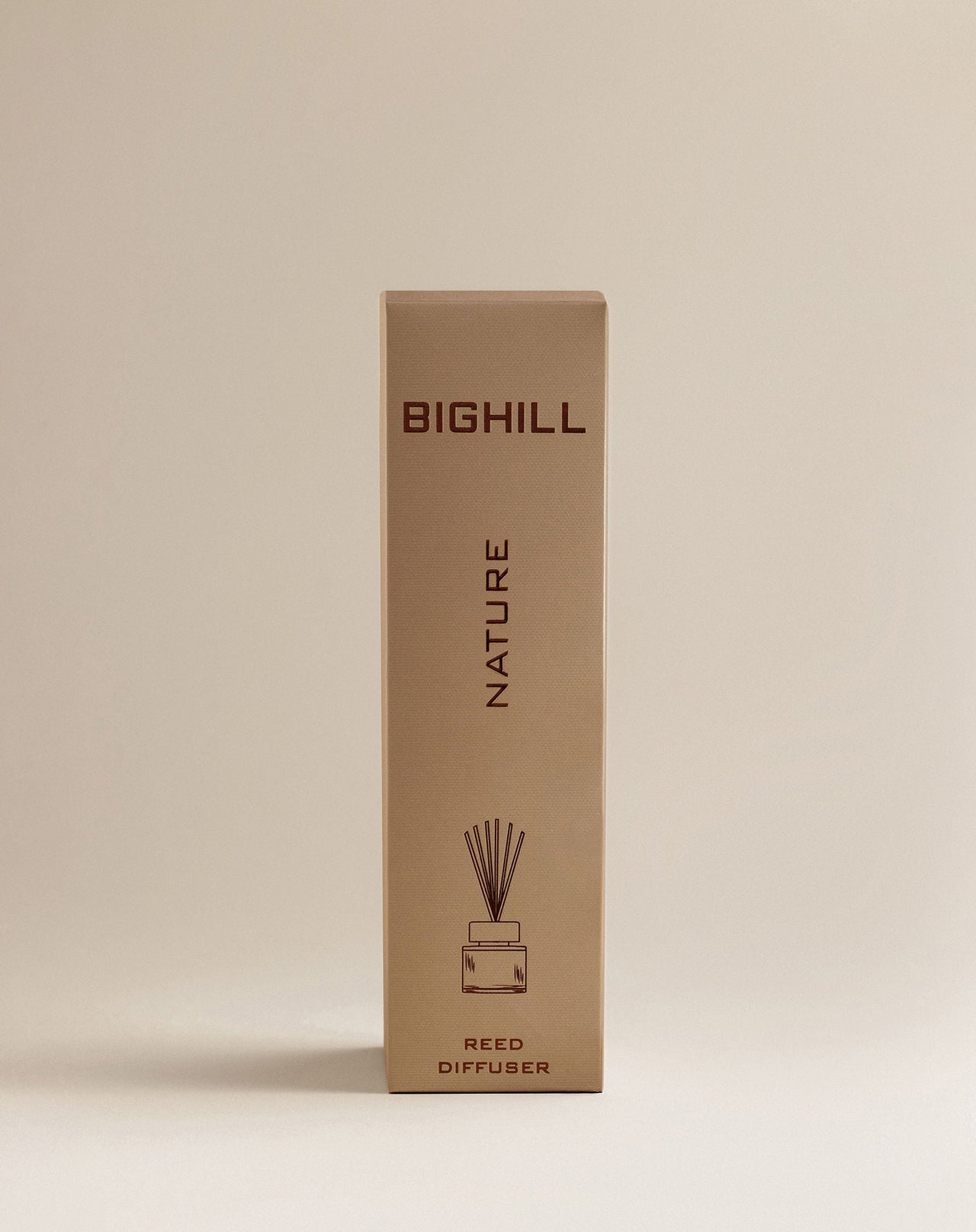 Bighill 120 ml Reed Diffuser with Sticks – Nature Home Fragrance Air Freshener